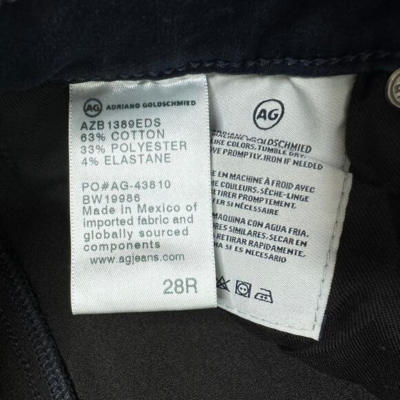 AG ADRIANO GOLDSCHMIED *NEW* The Legging Ankle Super Skinny Jeans Dark Wash 28 R - Picture 6 of 9